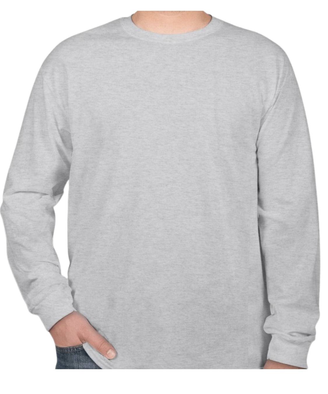 Custom Long Sleeve Crewneck T-Shirt